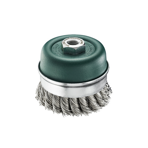 SIT Stainless Steel Twist Knot Cup Brush 95mm x M14  TU101SS