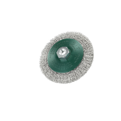 SIT Stainless Steel Crimped Conical Brush 95mm x M10  BC090.02SS