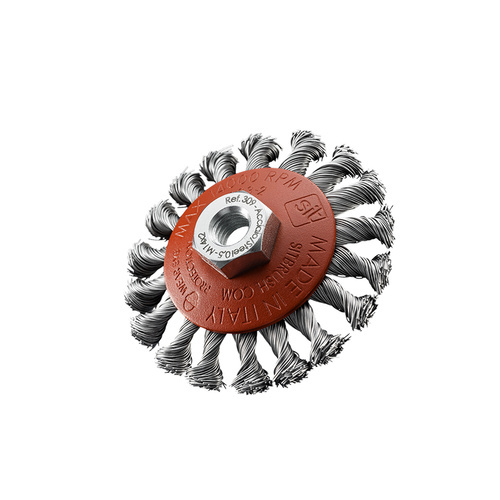 SIT Steel Twist Knot Conical Brush 95mm x M10  BCZ95.02