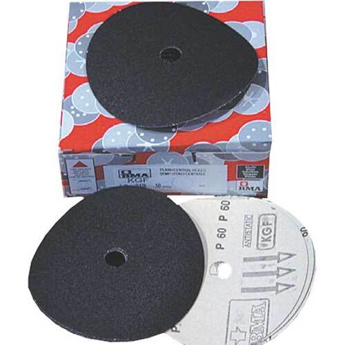 Pferd Disc Paper Al Oxide Floor Sanding Edger 180mm 60 Grit 75600577 - Pack of 50
