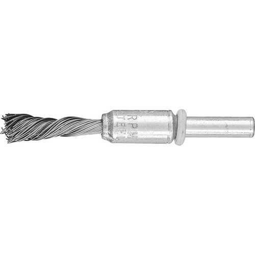 Pferd Pencil Brush Shaft Mounted Single Twist 10 x 10mm 0.35mm Fil Dia 43218002 - Pack of 10