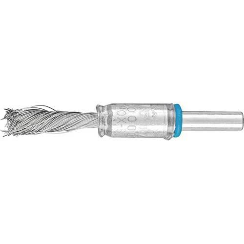 Pferd Pencil Brush Shaft Mounted Single Twist Inox 10 x 10mm 0.20 Fil Dia 43218005 - Pack of 10