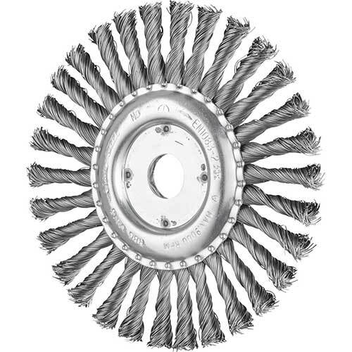 Pferd Wheel Brush Twist Knot Steel Wire 150 x 13mm 0.60mm Fil Dia 43309015