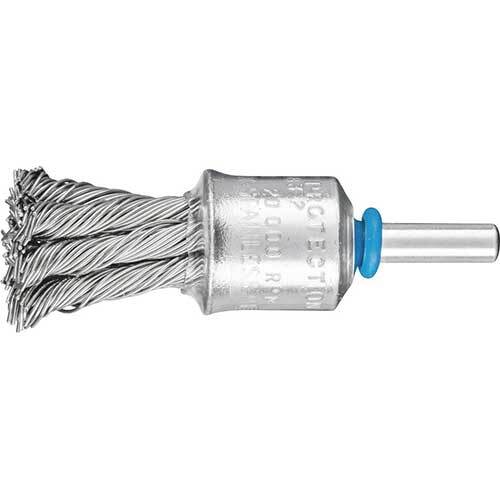 Pferd Pencil Brush Shaft Mounted Twist Knot Inox 19 x 19mm 43706002