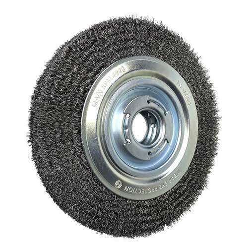 Pferd Wheel Brush with Arbor Hole Crimped Steel 50 x 15mm 43740004