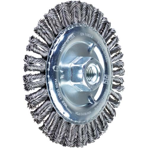 Pferd Pipeline Brush Steel 125 x 6mm  43740076