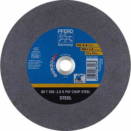 Pferd Low Speed Stationary Cut-Off Wheel GP Steel 300mm 66323074 - Pack of 20
