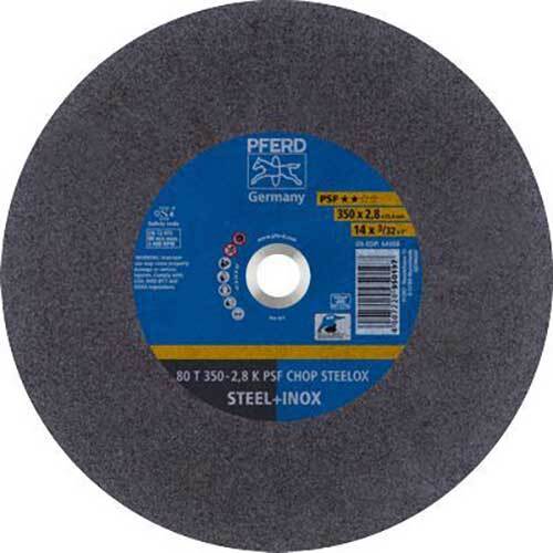 Pferd Low Speed Stationary Cut-Off Wheel SS 350mm 66323575 - Pack of 10