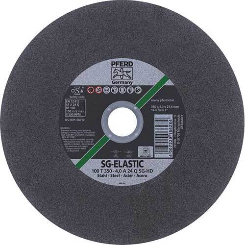 Pferd High Speed Stationary Cut-Off Wheel SG-HD Premium 300mm 66323024 - Pack of 20