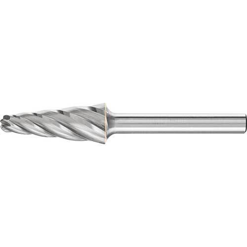 Pferd Cone Radius End Burr Shank KEL Aluminium 12.7 x 28.6 x 6.35mm 21725165