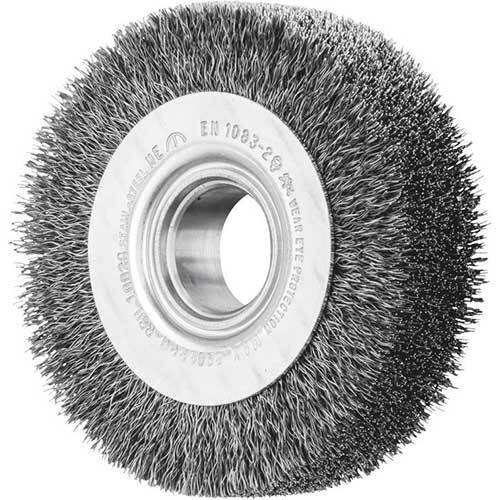 Pferd Wheel Brush with Arbor Hole Crimped RBU 100 x 28mm 43502001