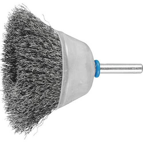 Pferd Shaft Mounted Cup Brush Crimped 50 x 10mm 43703002 - Mini Pack
