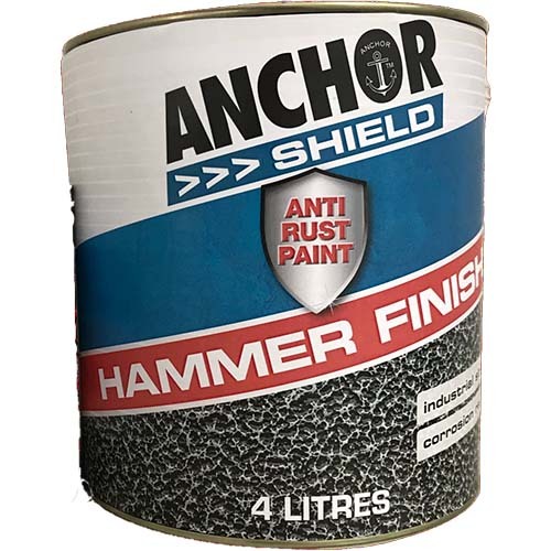 Anchor Hammer Anti Rust Paint Finish Charcoal 601004 - 4L