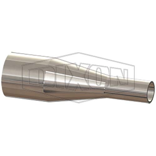 Dixon 3/4" x 1/2" Weld Concentric Reducer BioPharm PM finish T31W-075050PM