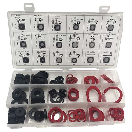 Workshop Buddy Seal Washer Grab Kit (3/8"x10mm - 3/4" - 16x24mm), 141 Pieces