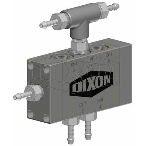 Dixon Anfo Loader Remote Control Pilot Valve Assembly Stainless Steel