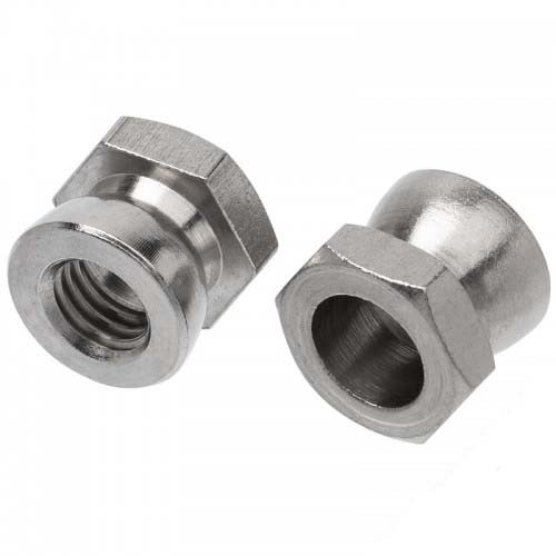 M6 x 9.5mm Security Shrear Nut 316 Stainless Steel - Pack of 100