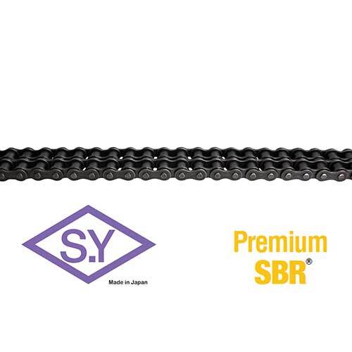 SY 100H-2 ASA Roller Chain Heavy Duplex 1-1/4" Pitch - Box of 10 Foot