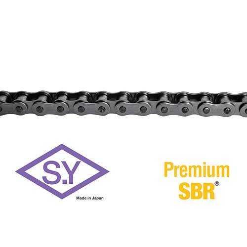 SY 35SS-1 ASA Roller Chain Simplex 3/8" Pitch Stainless - Box of 10 Foot