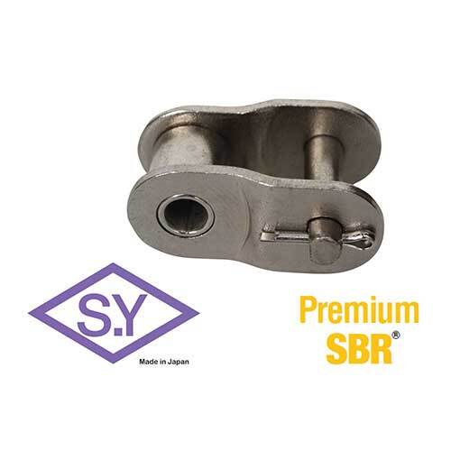 SY 35SS-1 ASA Roller Chain Offset/Half Link Simplex 3/8" Pitch Stainless