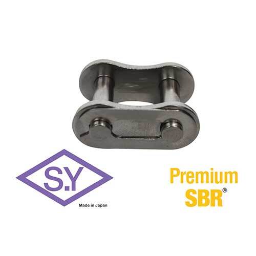 SY 06BSS-1 BS Roller Chain Connecting Link Simplex 3/8" Pitch Stainless