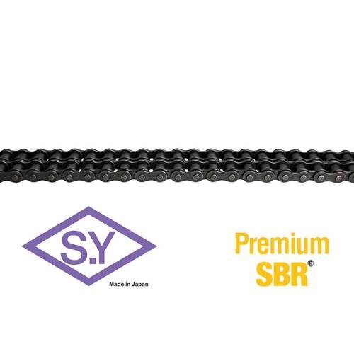 SY 05B-2 BS Roller Chain Duplex 8mm Pitch - Box of 10 Foot