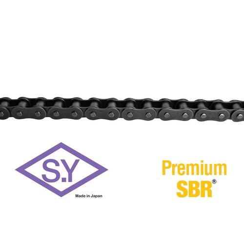 SY 80H ASA Roller Chain Super Heavy Simplex 1" Pitch - Box of 10 Foot