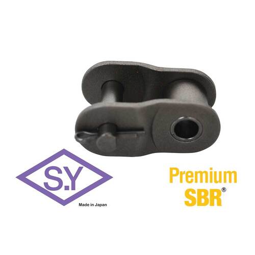 SY 08B-1 BS Roller Chain Aqua Offset/Half Link Simplex 1/2" Pitch