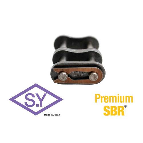 SY 08B-2 BS Roller Chain Aqua Connecting Link Duplex 1/2" Pitch