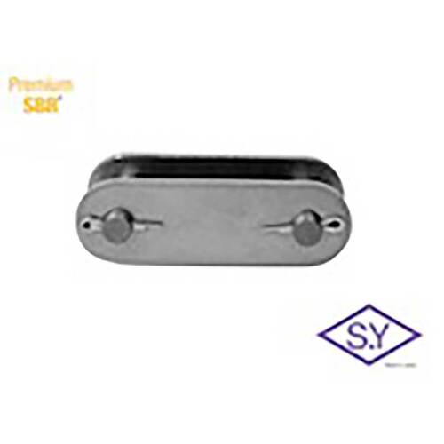 SY C2040SS Roller Chain Connecting Link 1" Double Pitch Stainless Steel