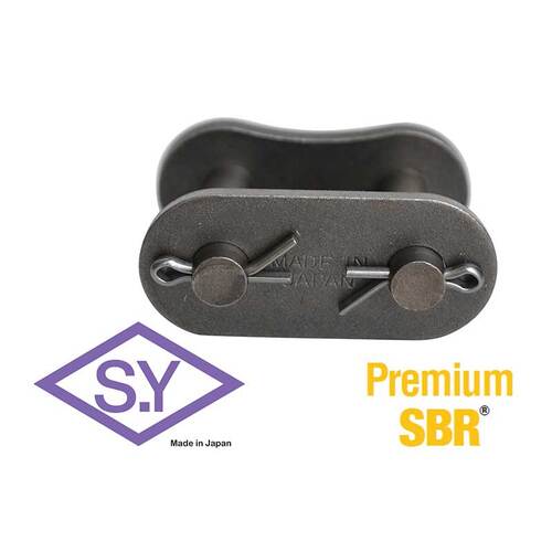 SY 40SB ASA Roller Chain Side Bow Connecting Link Simplex 1/2" Pitch