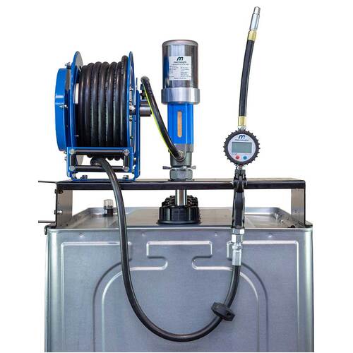 Macnaught OTS1215-R5E400 OTSB Tank 400L W/ R Series Oil Pump, Reel & Metered Gun