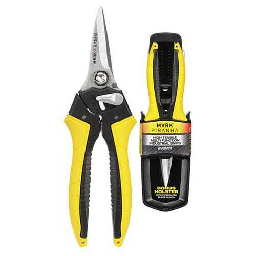 MVRK Piranha 200mm Multi Function Inductrial Snips High Tensile
