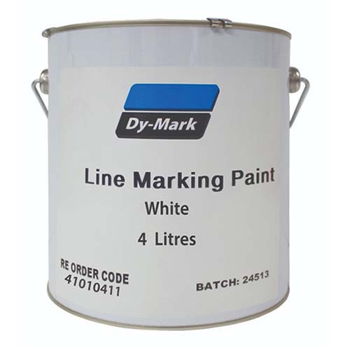 Dy-Mark Line Marking Paint Solvent-Based White 4L