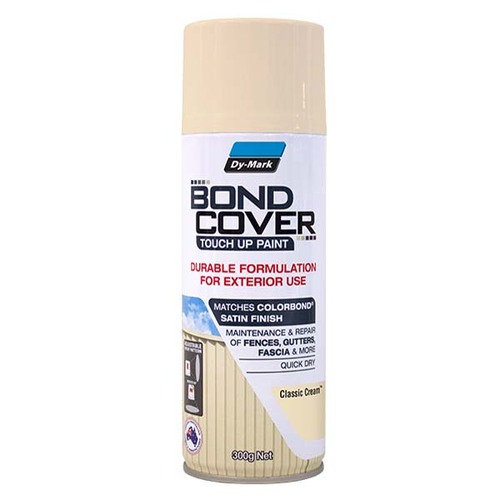 Dy-Mark Bond Cover Colorbond Touch Up Paint Classic Cream 300g