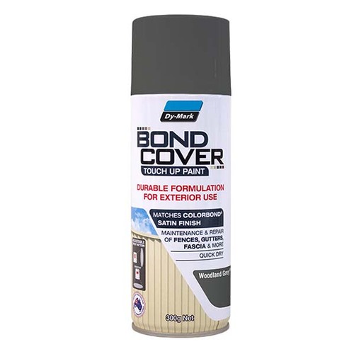Dy-Mark Bond Cover Colorbond Touch Up Paint Woodland Grey 300g