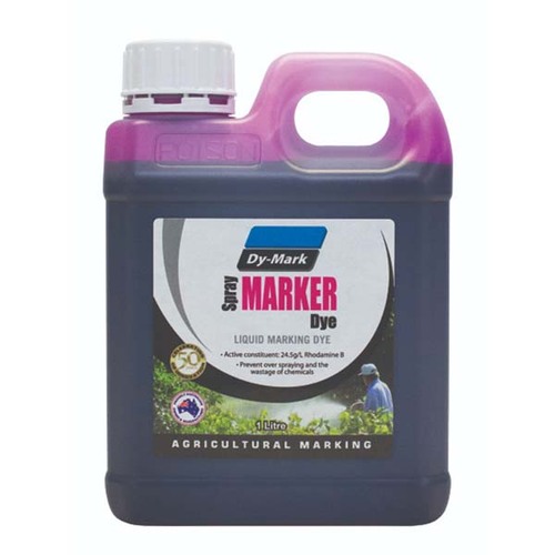 Dy-Mark Spray Marker Dye Red 1L