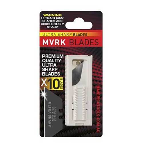 MVRK Ultra Sharp Trapezoidal Blades With Safety Dispenser - 10/Pack