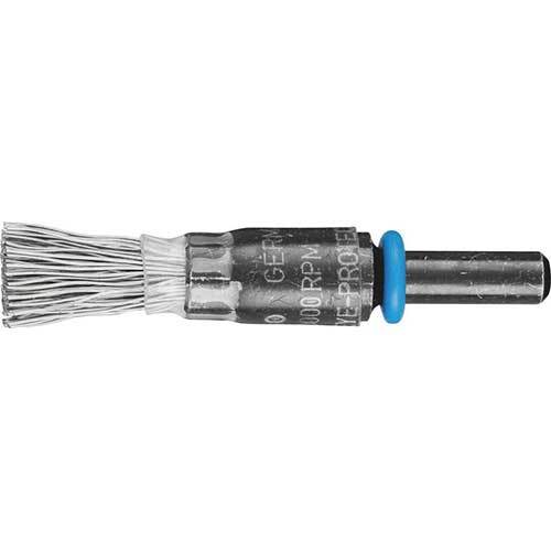 Pferd Pencil Brush Shaft Mounted Crimped Wire Inox 10 x 10 mm - Pack of 10