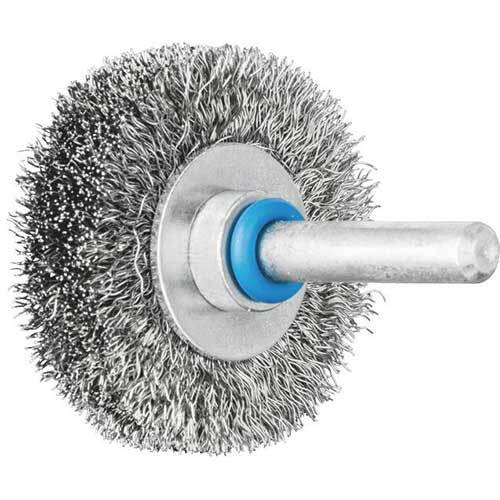 Pferd Shaft Mounted Wheel Brush Crimped Inox Wire 40 x 9 mm - Pack of 10
