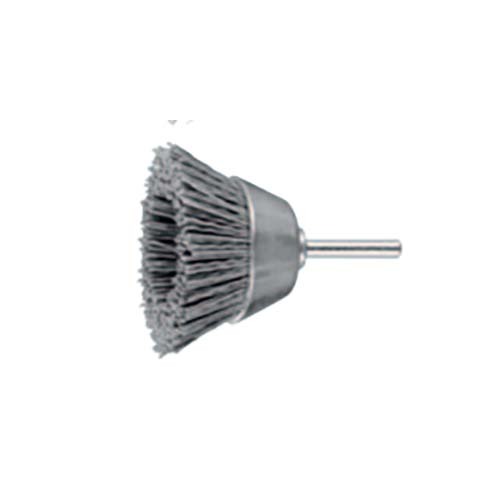 Pferd Shaft Mounted Cup Brush Crimped Inox Wire 50 x 10 mm - Pack of 10