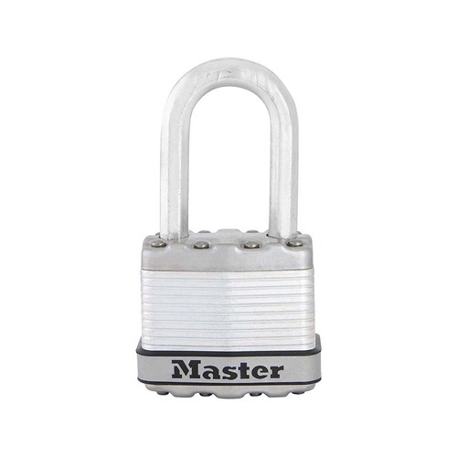 Master Lock 45mm Magnum Padlock Laminated Steel 51mm Shackle - 3 Pack KA