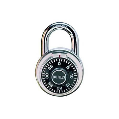 Master Lock 48mm Stainless Steel Fortress Combination Dial Padlock - Box of 4