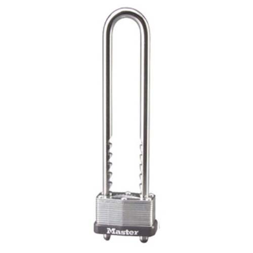 Master Lock 44mm Laminated Steel Warded Padlock Adjustable Shackle - Pack of 4