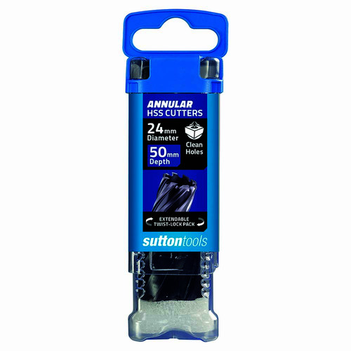 Sutton 24 x 50mm Annular Cutter - High Speed Steel (HSS)