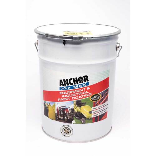 Anchor Max High Gloss Enamel Paint Gloss Black 20L