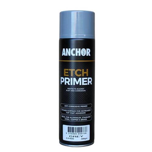 Anchor Industrial Etch Primer Paint Grey 400g Aerosol