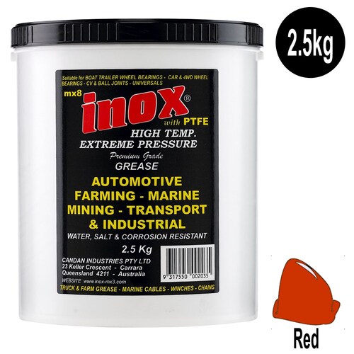 Inox MX8 Extreme Pressure Grease Tub 2.5kg
