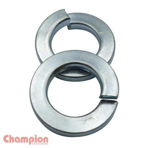 Champion WMS10 10mm Spring Washer Flat Section Zinc Plated - 150/Pack