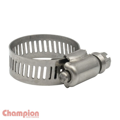 Champion SS4 Hose Clamp 6 - 16mm Stainless Steel Series - 10/Pack